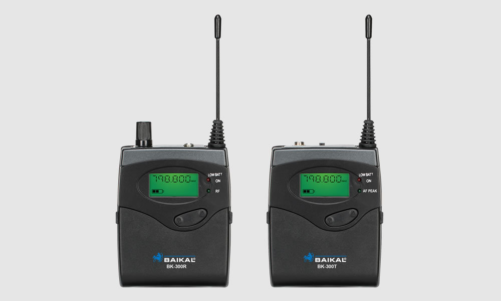 BK-300 WIRELESS INTERVIEW MICROPHONE